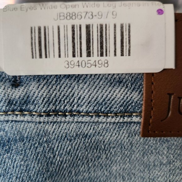 Judy Blue High Rise Front Yoke Retro Wide Leg Denim Jeans Women's Size 9/29 - Picture 6 of 9